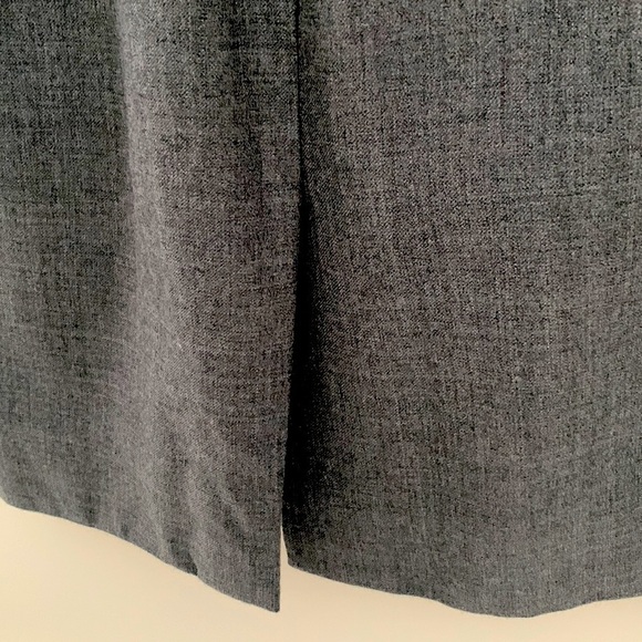 J Crew Gray Sleeveless Wool Sheath Dress. Size OP - Picture 7 of 12